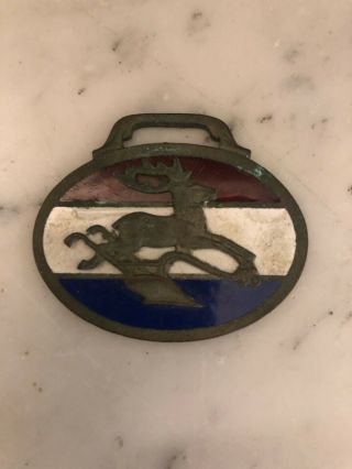 Vintage John Deere Red,  White,  Blue Watch Fob