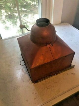 Hoosier Sellars Cabinet Flour Bin Sifter Cornmeal Rare Pink