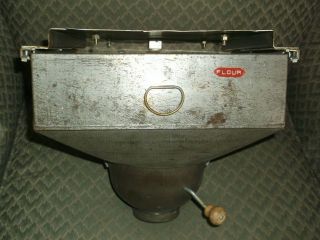 Vintage Cabinet Style Flour Sifter ; Hoosier Cabinet ? ; Sellers Cabinet ?