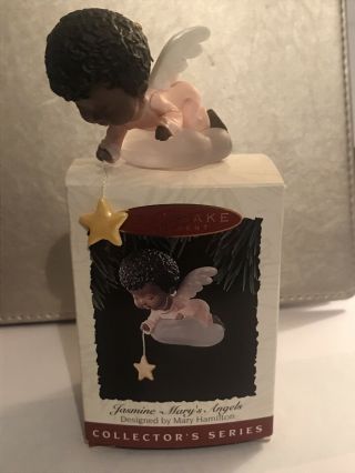 1994 Hallmark Mary’s Angels Jasmine Seventh In Series Christmas Ornament