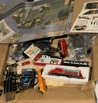 Vintage 1983 Mail Away Tyco Ho Scale Chef Boyardee 7635q Train Set W/ Box