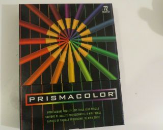 Prismacolor Sanford Newell 72 Set 1999 Made In Usa Vintage Rare