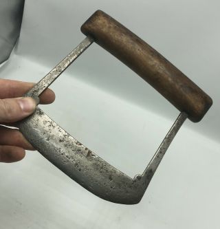 Vintage Antique Metal Kitchen Food Chopper Tool Knife Blade Cutter 53