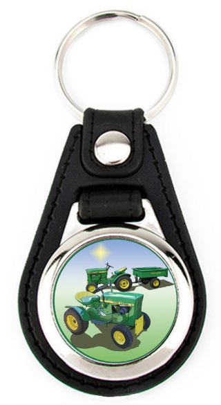 John Deere Model 110 Keychain Key Fob