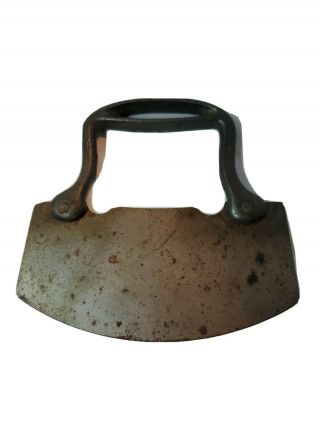 Vintage Primitive Kitchen Food Slicer Chopper Metal With Metal Handle (bin 98)