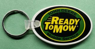 John Deere Keyring Fob Hendrens Franklin Indiana Mobile Service Keychain