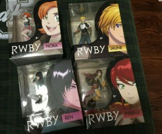 Rwby Mcfarlane Toys Rooster Teeth Series 2 Team Jnpr In - Box