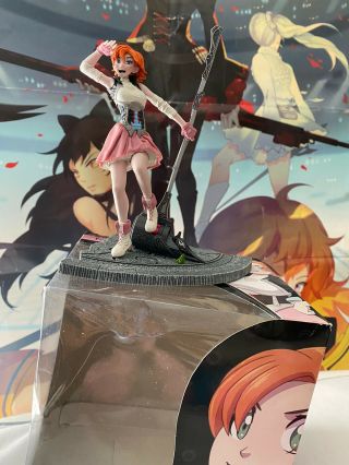 ✨signed By Sam Ireland✨rwby Mcfarlane Toys Rooster Teeth Series 2 Nora Figure