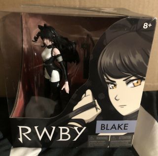Mcfarlane Exclusive Rooster Teeth Series 1 Rwby Blake Belladonna Anime Figurine
