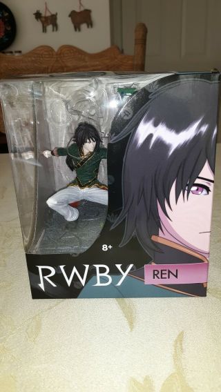 Rwby Mcfarlane Toys Rooster Teeth Series 2 Ren Figure,  2015,