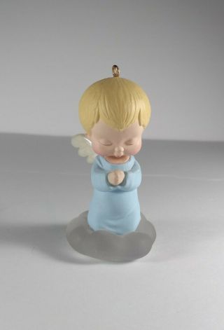 1989 Hallmark Mary’s Angels - Bluebell 2 In Series Christmas Ornament No Box