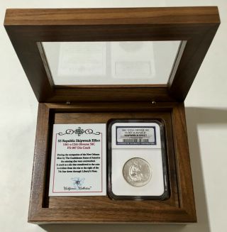 Ss Republic Shipwreck 1861 - O Csa Obverse 50c Fs - 007,  Aka W - 11.  - 066
