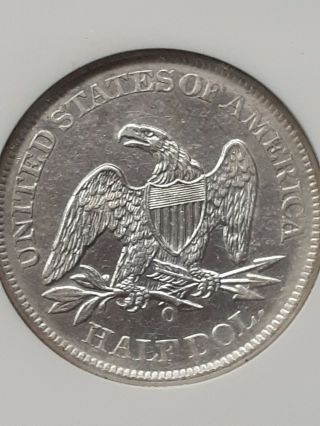 1861 O 50c Half Dollar Ss Republic Shipwreck Effect Ngc