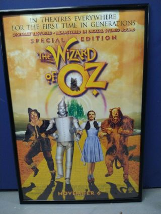 The Wizard Of Oz 27x40 Special Edition D/s Movie Poster Judy Garland