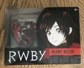 Mcfarlane Rwby Series 1 Figure Ruby Rose Box