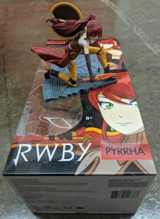 Rwby Pyrrha Nikos Vinyl Figure Rooster Teeth Mcfarlane Toys Series 2 - Rare - Nm